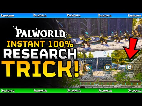 BUILD THIS NOW & COMPLETE PAL RESEARCH INSTANLY - MASSIVE BASE PAL BUFFS! - Palworld Feybreak