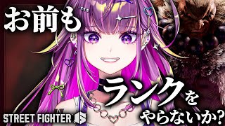 【 スト6 】　ギャル豪鬼👹　マスター帯ランク　【羽流鷲りりり｜ななしいんく】