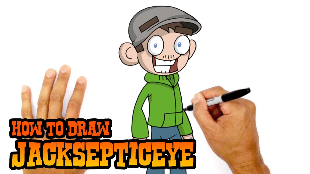 #2 How to Draw Jacksepticeye - Drawing Lesson