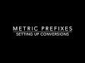 Metric Conversions and Exponents