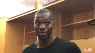 Dewayne Dedmon Postgame Interview | Hawks vs. Kings | November 15, 2017