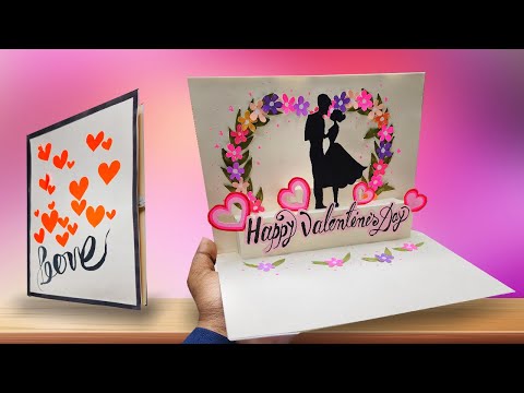 DIY Beautiful Handmade Valentine's Day Card | Greeting Card for Valentine's Day