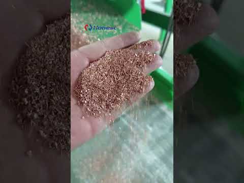 Waste Wire & Cable Recycling Machine -- Getting More Copper from ewaste