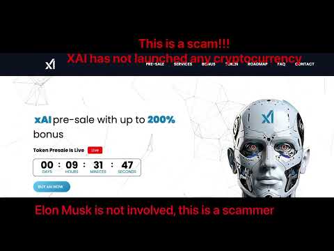 XAI833K Crypto Scam Alert: Beware of Fake Elon Crypto! | #XAI833K