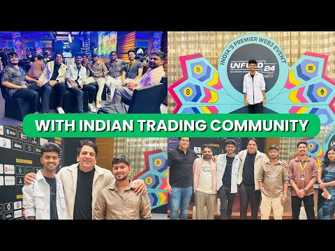 Meeting My Trader Friends At Crypto Event | Vlog @TradingWithKarol @iitiantrader @TheTradingFemme