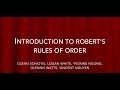 Understanding Parliamentary Procedure Concepts