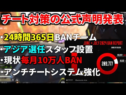 【速報】EAが遂に覚醒！Apexに『24時間チート対策BANチーム』結成！チートBANの新技術搭載！