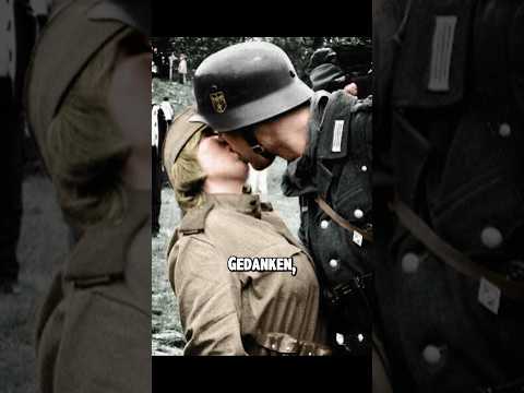Deutscher Soldat verliebt sich in Russin 1943 #shorts #history #love