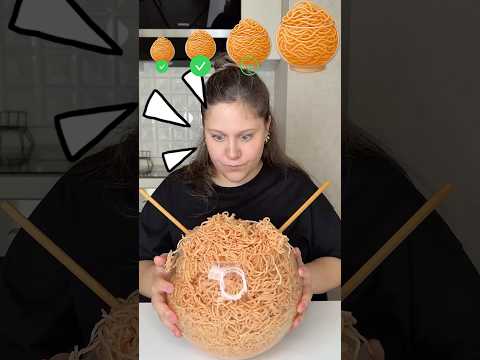 From Small To Giant Noodle Ramen #shorts #funny #viral