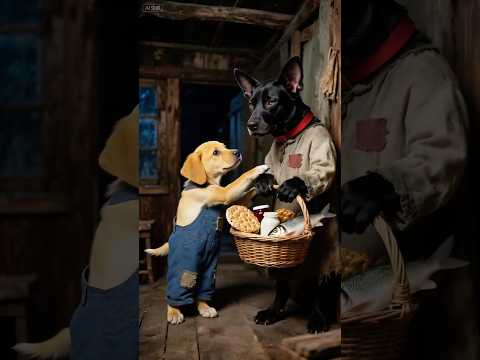 🐶 From Selfish to Selfless: The Puppy Who Turned His Night Around ❤️ #dog #puppy #love #fyp #funny