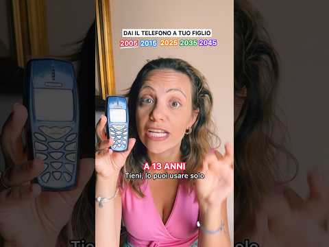 Mamma voglio il TELEFONO! Negli anni…
