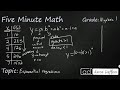 Exponential Functions and Regression Concepts