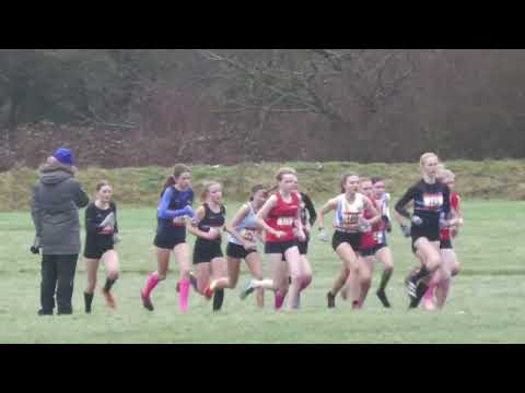 Under 15 Girls Kent Cross Country Championships 7th January 2023