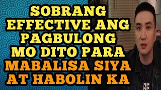 Sobrang effective ang pagbulong mo dito para mabalisa siya at habolin ka .1343
