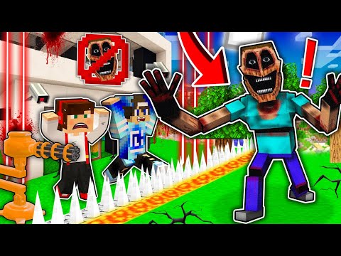 NAJBEZPIECZNIEJSZY DOM ZABEZPIECZONY PRZED MIMICEREM W MINECRAFT?! GPLAY & LAKI