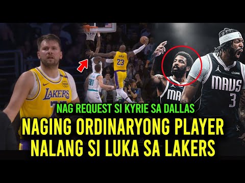 IRVING NAGREQUEST SA DALLAS! NAGING ORDINARYONG PLAYER NALANG ANG STAT NI LUKA!