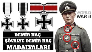 Alman Askerlerinin Kahramanlık Madalyaları – Demir Haç ve Şövalye Demir Haç – 2.dünya savaşı tarihi