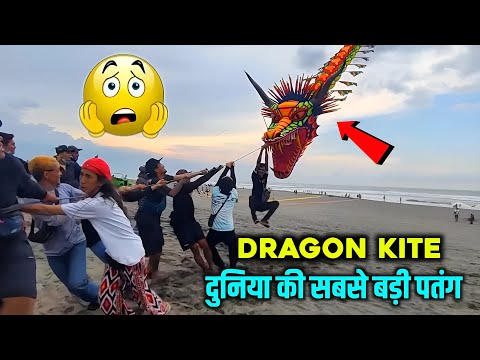 Dragon Kite🪁- World Biggest Kite😨 | How To Fly A Kite🪁