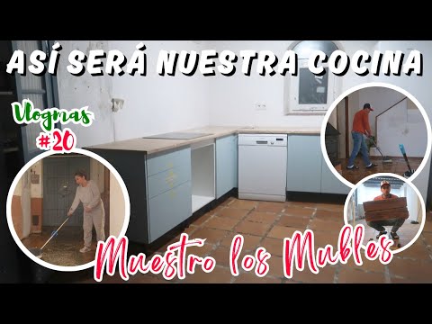 🎄VLOGMAS 20 | ASÍ SON LOS MUEBLES de la COCINA! 🩵 + Nuevas Zonas Limpias 😍✨ | #susanvlogs