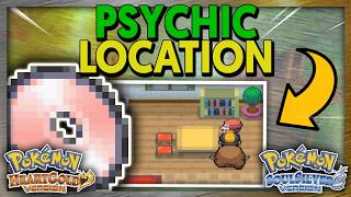 HOW TO GET TM29 PSYCHIC ON POKEMON HEARTGOLD & SOULSILVER