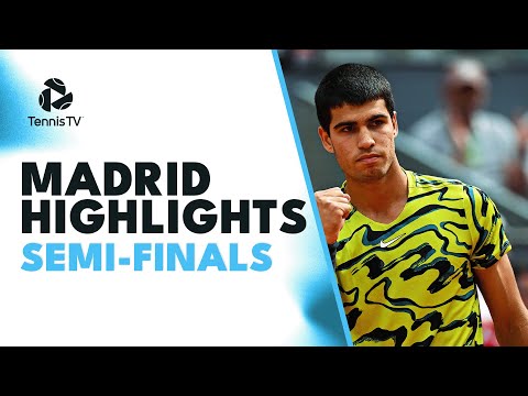 Alcaraz Battles Coric; Struff vs Karatsev For Place In Final! | Madrid 2023 Highlights Semi-Finals