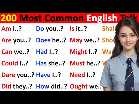 ✅100 question answers to speak English Easily and Fluently / B1 English Listening Practice