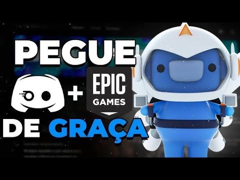 DISCORD NITRO DE GRAÇA NA EPIC GAMES AGORA!