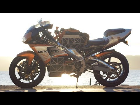 What does an electric motorbike sound like?