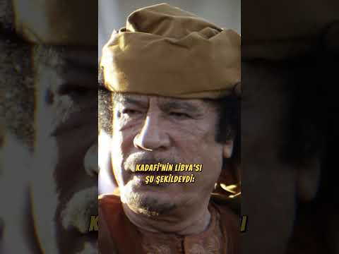 Kaddafi'nin Libyası Hakkında Bilinmeyenler #shorts
