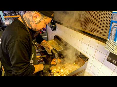 全身に刺青！イカした大将が作る絶品大阪ストリートフードに密着 | Osaka STREET FOOD TACOS