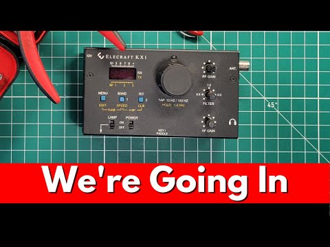 Elecraft KX-1 - Tear Down, Rotary Encoder Replacement, First Looks