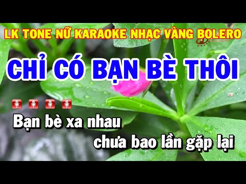 Karaoke Nhạc Sống Liên Khúc Ruma Tone Nữ | Chỉ Có Bạn Bè Thôi – Nhật Ký Đời Tôi