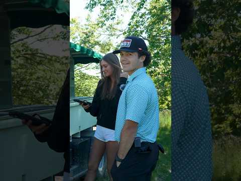 GETTING THE CART GIRLS NUMBER! #golf #golfshorts