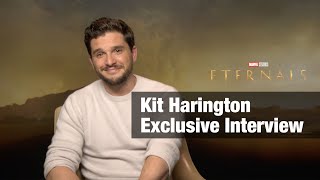 Kit Harington on how to conquer a woman's heart when her ex is a charming superhero / ETERNALS