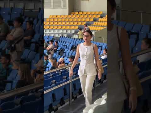 Sam Pinto Outfit of the day watching PBA