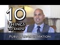 Public Sector Roles and Challenges