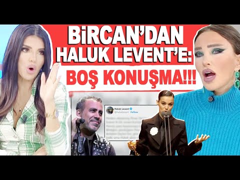 Pınar Deniz'in Altın Kelebek konuşması olay yarattı! Destek veren Haluk Levent'e Bircan cevap verdi!
