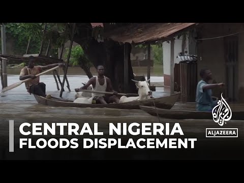 Image: Floods hit central Nigeria -  Around one million people have been displaced (U)