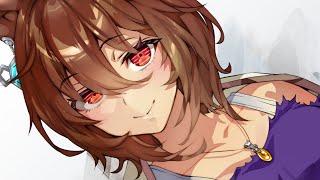 【ウマ娘ファンアート】私服のアグネスタキオンを描いたよ/約45分/illustration making