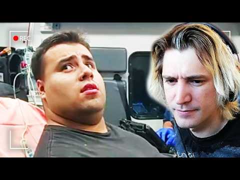 Street Racer Realizes He Ripped a Cop's Legs Off | xQc Reacts