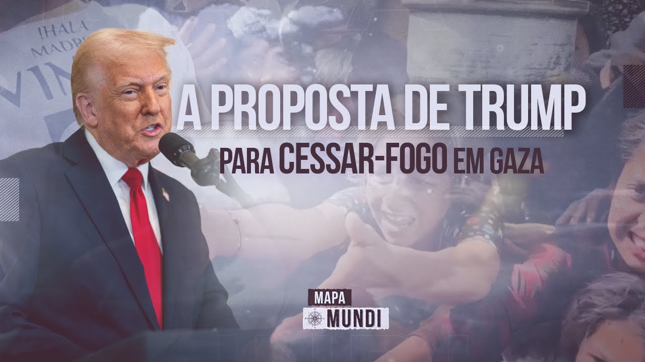 Mapa Mundi Netanyahu visita os EUA sob pressão por cessar fogo em Gaza