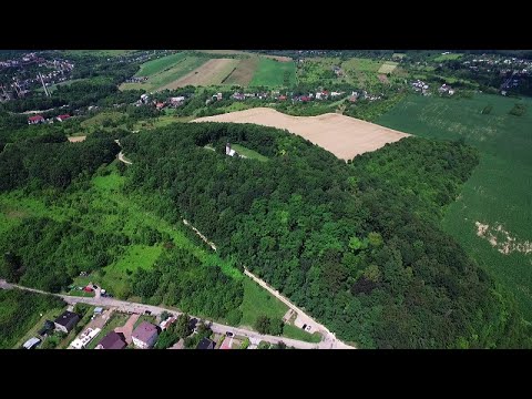 Góra Świętej Doroty w Będzinie z powietrza: najpiękniejsze miejsca na Górnym Śląsku i w okolicy