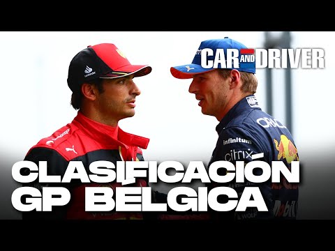 RESUMEN CLASIFICACIÓN GRAN PREMIO BÉLGICA 2022 | Sainz y Pérez, primera fila | Car and Driver F1