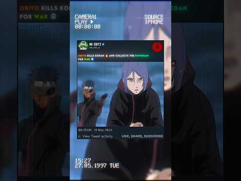 OBITO KILLED KONAN 🥶🔥