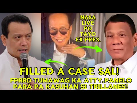 FPRRD BIGLANG TUMAWAG SA LIVE NI ATTY.SAL PANELO PARA PAKASUKAN SI TRILLANES!ANG DAHILAN ALAMIN!