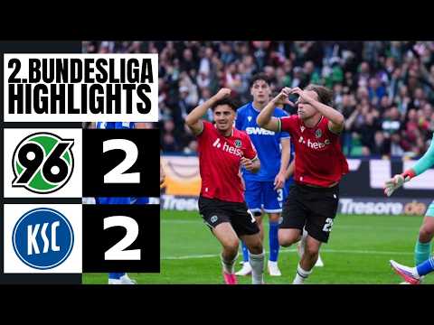 Hannover - Karlsruhe | 2-2 | Zusammenfassung | Bundesliga 2 2026-27 | hannover karlsruhe