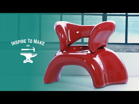 Making of Red Chair  by  Ariel Palanzone - Gold Prize winner of the Feeel Design World Prize 21/22