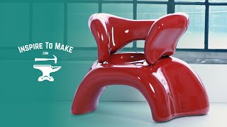 Making of Red Chair  by  Ariel Palanzone - Gold Prize winner of the Feeel Design World Prize 21/22