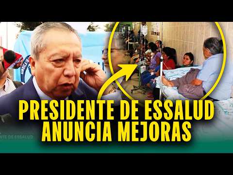 'Gestionamos S/107 millones para todo el Perú': Presidente de EsSalud anuncia mejoras en servicio