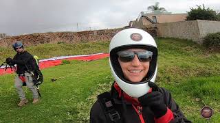 Parapente PORTUGAL / Paragliding MADEIRA Island FUNCHAL - Tandem flight with Fátima Gouveia